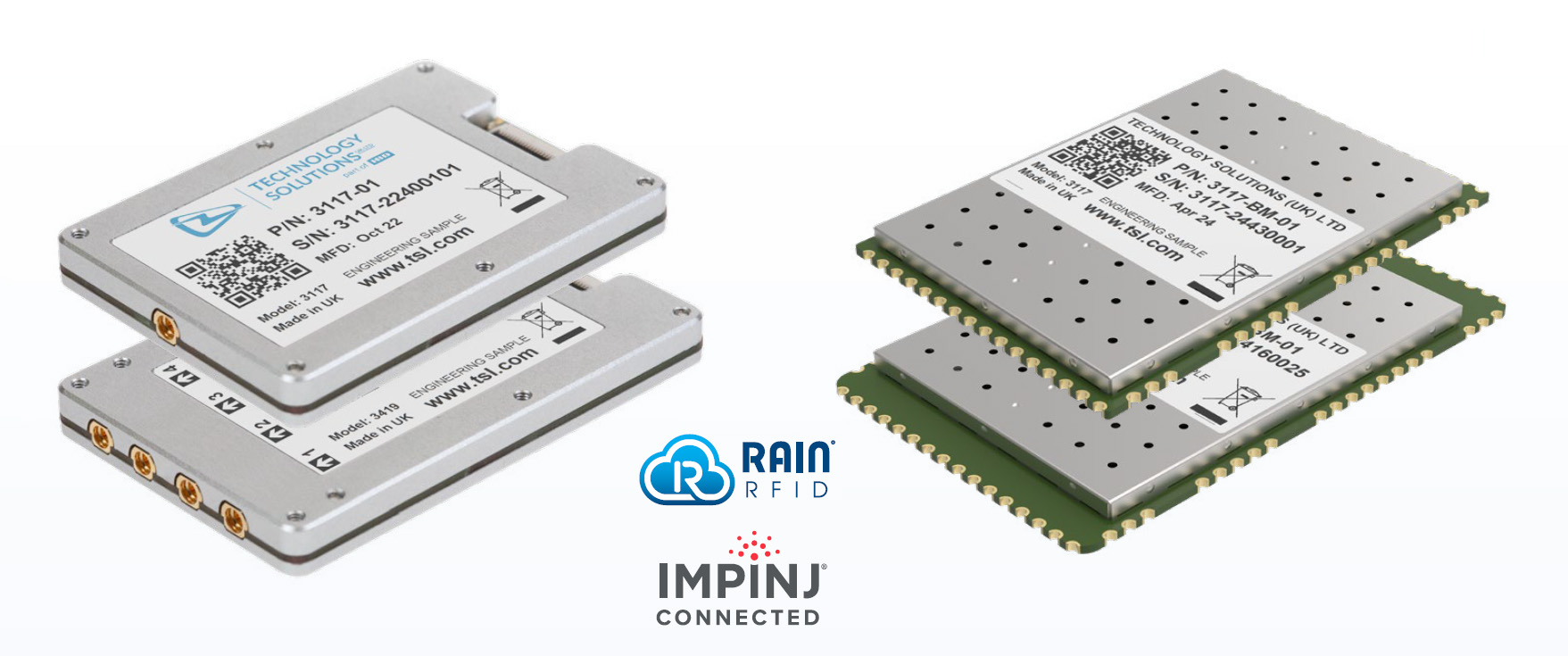 TSL RAIN RFID UHF Reader modules